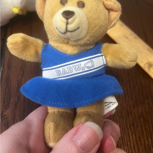 Build-A-Bear White Cuddly Bear & Golden Brown Read Teddy Small Stuffed Animals - Picture 5 of 12